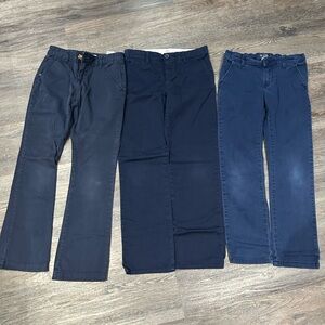 Place Kids' Navy and Dark Blue Pants Set